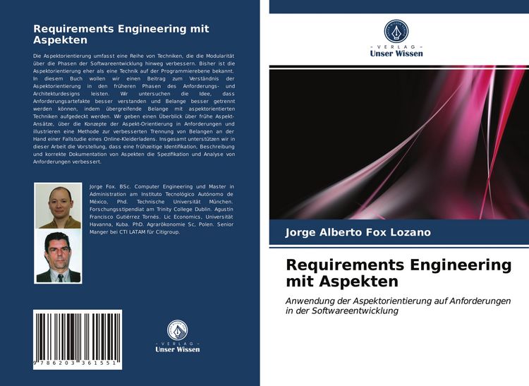 Produktbild: Requirements Engineering mit Aspekten