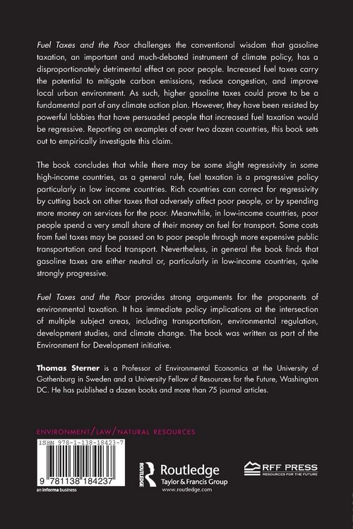 Produktbild: Fuel Taxes and the Poor