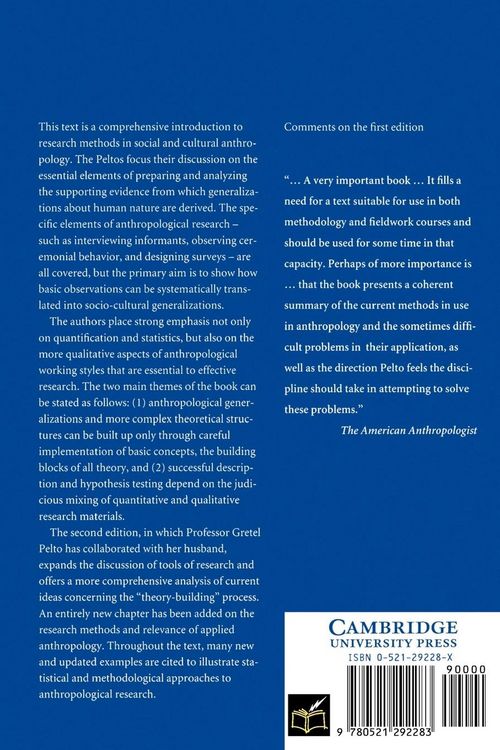 Produktbild: Anthropological Research