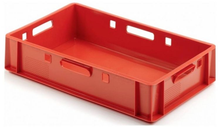 Produktbild: Alutec 75093 Kunststoffbox (B x H x T) 600 x 125 x 400mm Orange 1St.