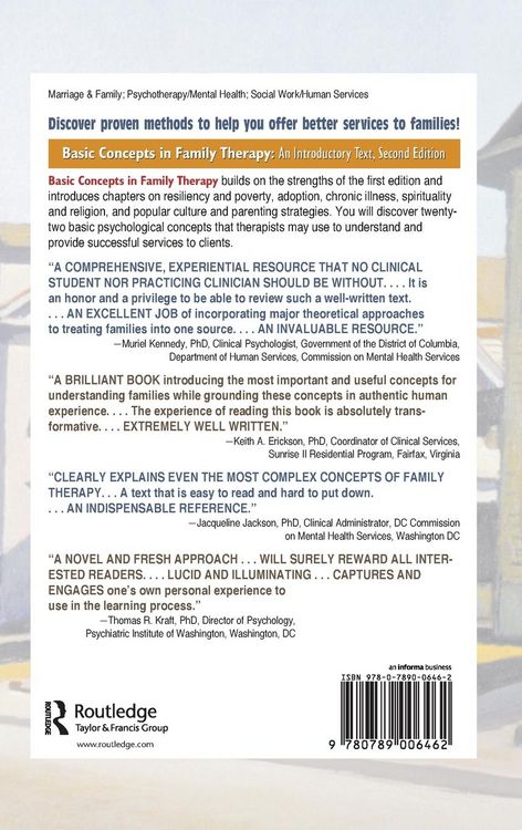 Produktbild: Basic Concepts in Family Therapy