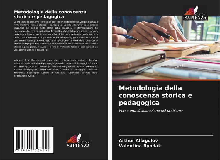 Produktbild: Metodologia della conoscenza storica e pedagogica