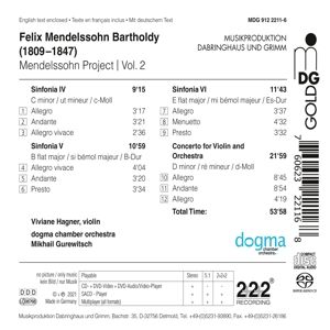 Produktbild: Mendelssohn Project Vol.2