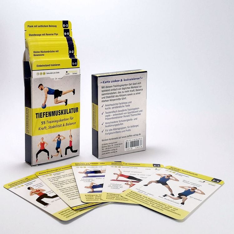 Produktbild: Trainingskarten: Tiefenmuskulatur