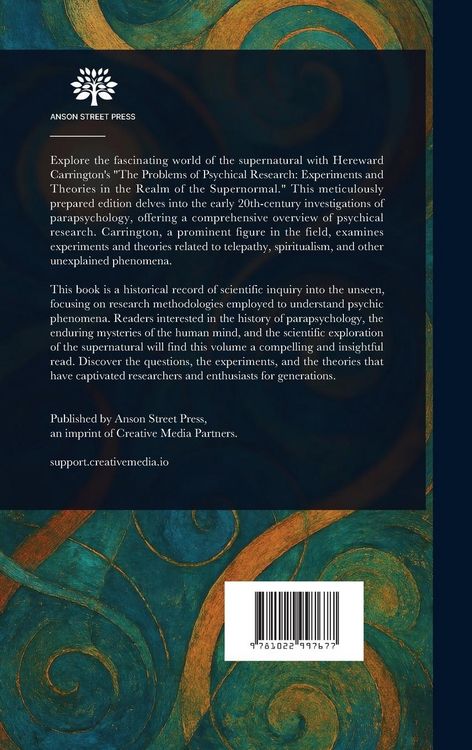 Produktbild: The Problems of Psychical Research