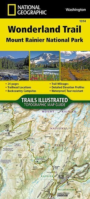Produktbild: Wonderland Trail Map