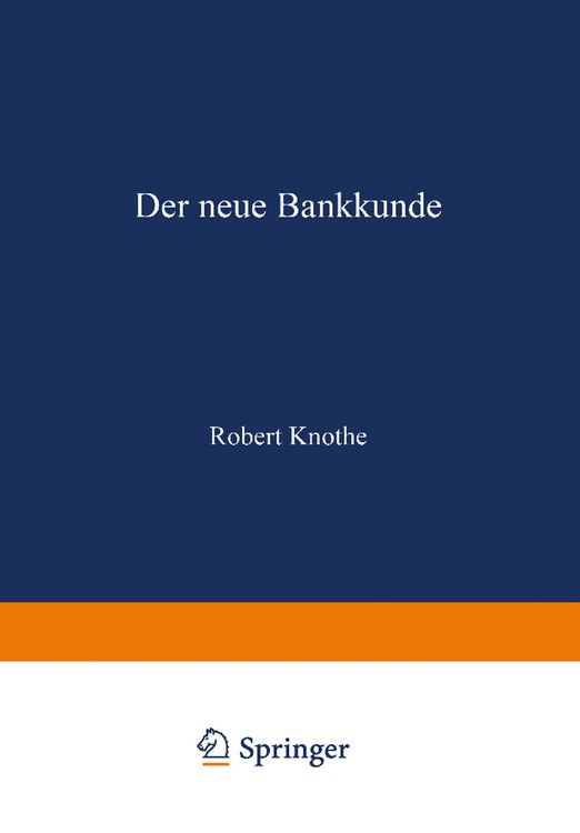 Produktbild: Der neue Bankkunde