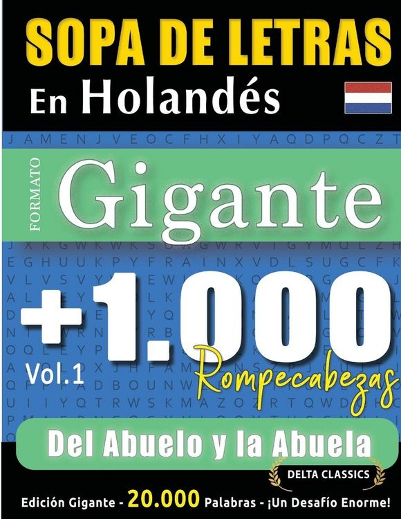 Produktbild: Sopa De Letras En Holand&eacute;s Formato Gigante