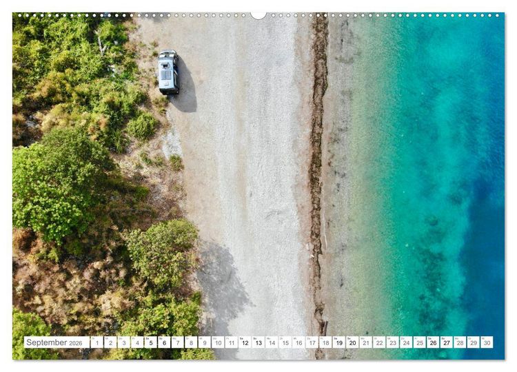 Produktbild: Mit dem Campervan &uuml;ber den Balkan (Wandkalender 2026 DIN A2 quer), CALVENDO Monatskalender