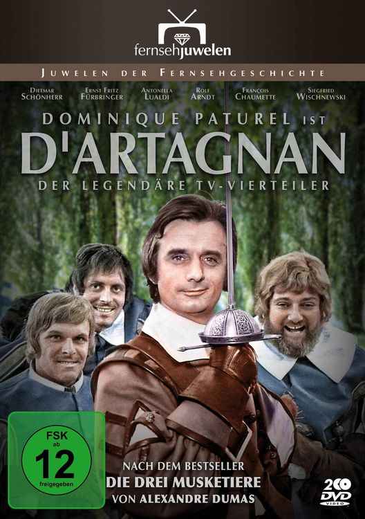 Produktbild: D'Artagnan - Der legend&auml;re ARD-Vierteiler (2 DVDs) (Fernsehjuwelen)