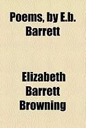 Produktbild: Poems, by E.B. Barrett
