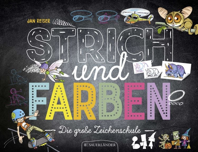 Produktbild: Strich und Farben - Die gro&szlig;e Zeichenschule