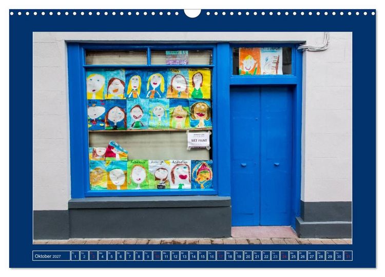 Produktbild: IRLAND - Die sch&ouml;nsten Fassadenmalereien (Wandkalender 2027 DIN A3 quer), CALVENDO Monatskalender