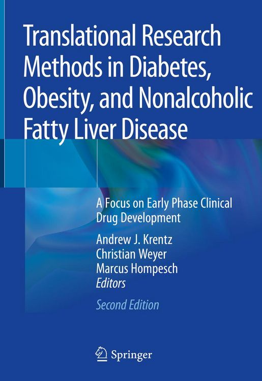 Produktbild: Translational Research Methods in Diabetes, Obesity, and Nonalcoholic Fatty Liver Disease