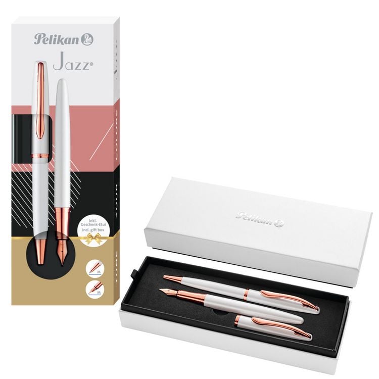 Produktbild: Pelikan F&uuml;ller & Kugelschreiber Jazz Noble Elegance K/P36 Pearl