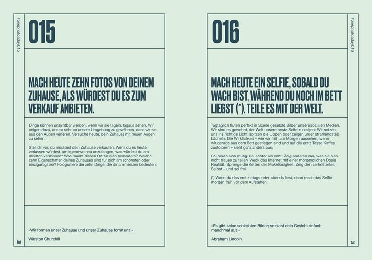 Produktbild: Jeden Tag ein Foto