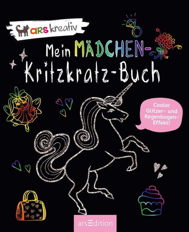 Produktbild: Mein M&auml;dchen-Kritzkratz-Buch