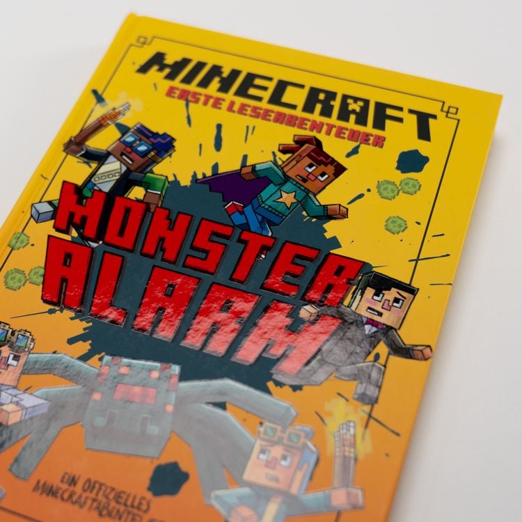 Produktbild: Minecraft Erste Leseabenteuer - Monster-Alarm