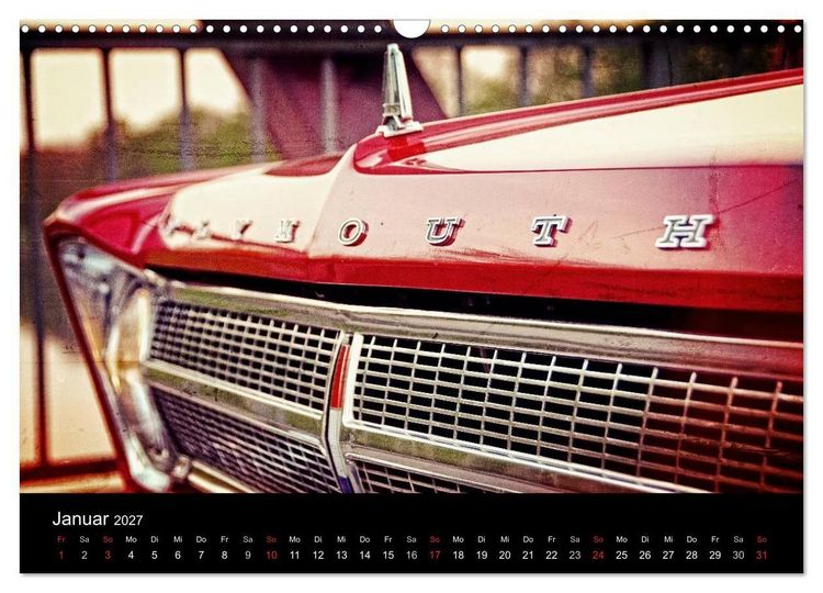 Produktbild: US-Muscle-Cars - Plymouth (Wandkalender 2027 DIN A3 quer), CALVENDO Monatskalender
