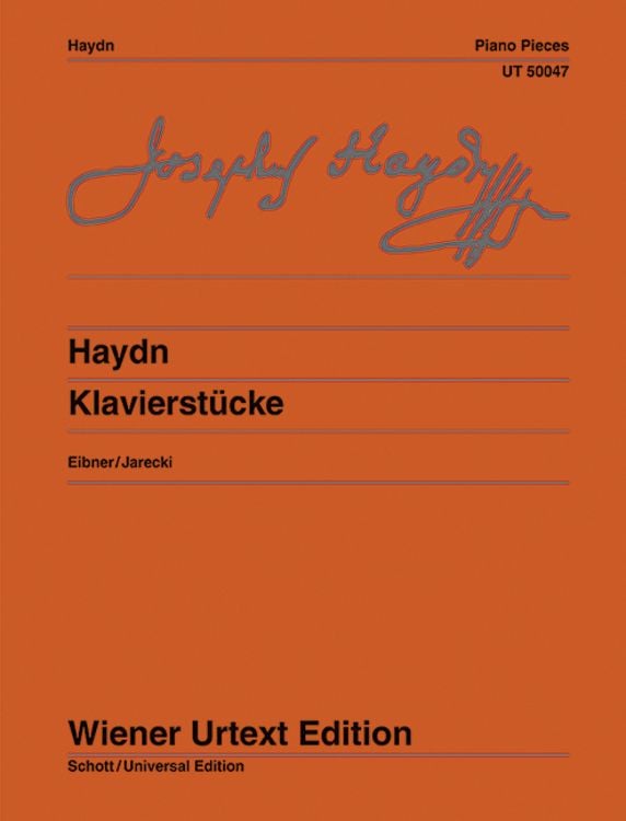 Produktbild: Haydn, J: Klavierstücke