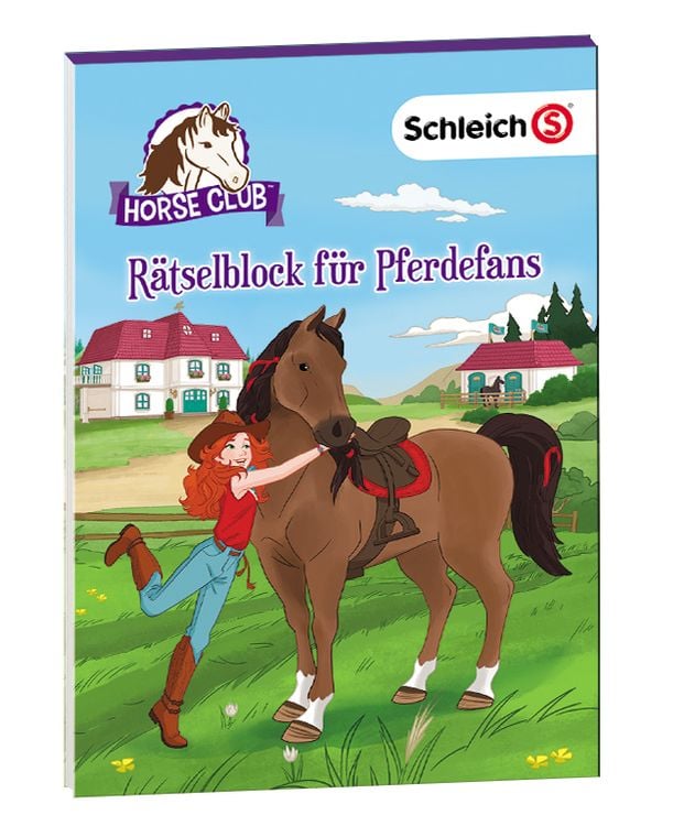 Produktbild: Schleich® Horse Club™ – Rätselblock für Pferdefans