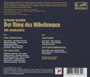 Produktbild: Janowski, M: Wagner: Der Ring des Nibelungen-Highlights