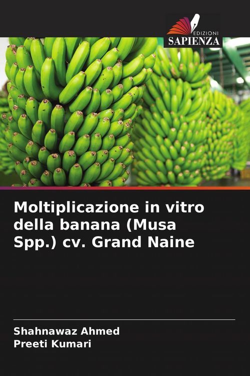 Produktbild: Moltiplicazione in vitro della banana (Musa Spp.) cv. Grand Naine
