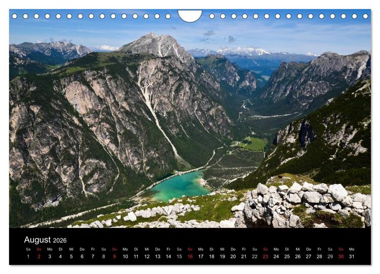 Produktbild: Seen im Gebirge (Wandkalender 2026 DIN A4 quer), CALVENDO Monatskalender