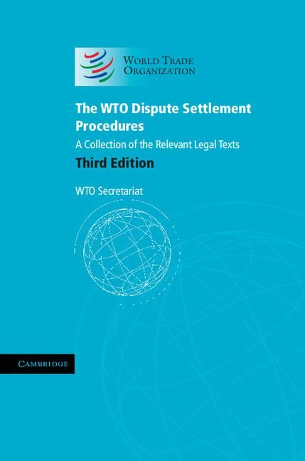 Produktbild: The Wto Dispute Settlement Procedures