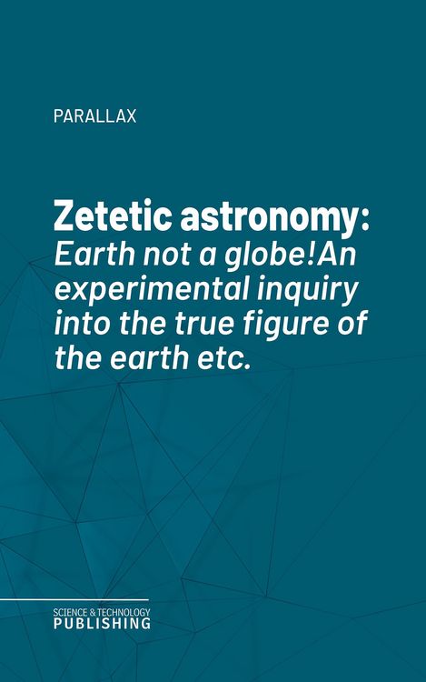 Produktbild: Zetetic astronomy