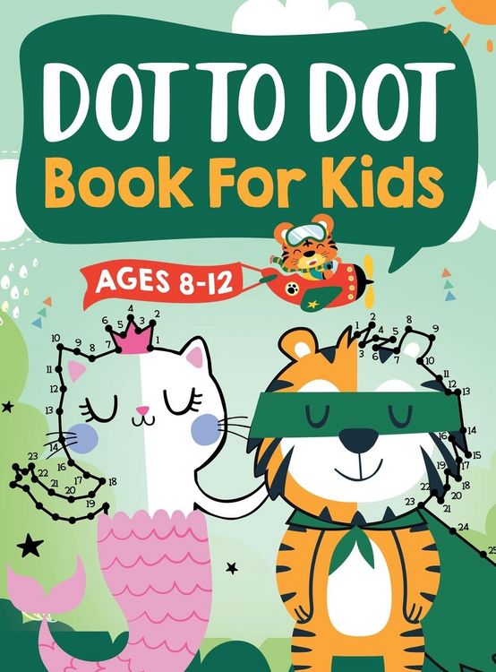 Produktbild: Dot to Dot Book for Kids Ages 8-12
