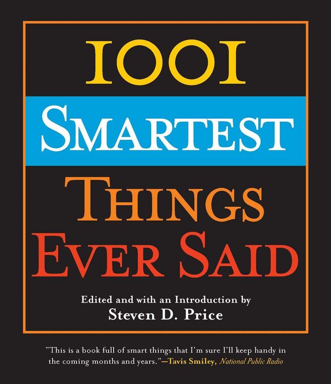 Produktbild: 1001 Smartest Things Ever Said