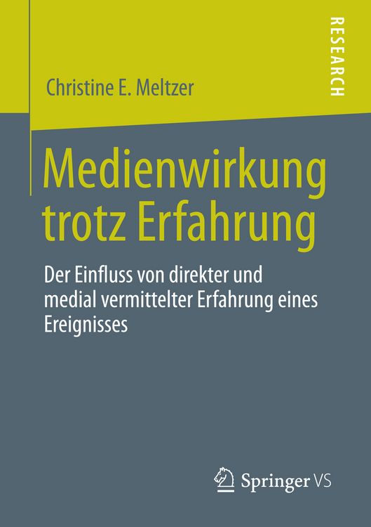 Produktbild: Medienwirkung trotz Erfahrung