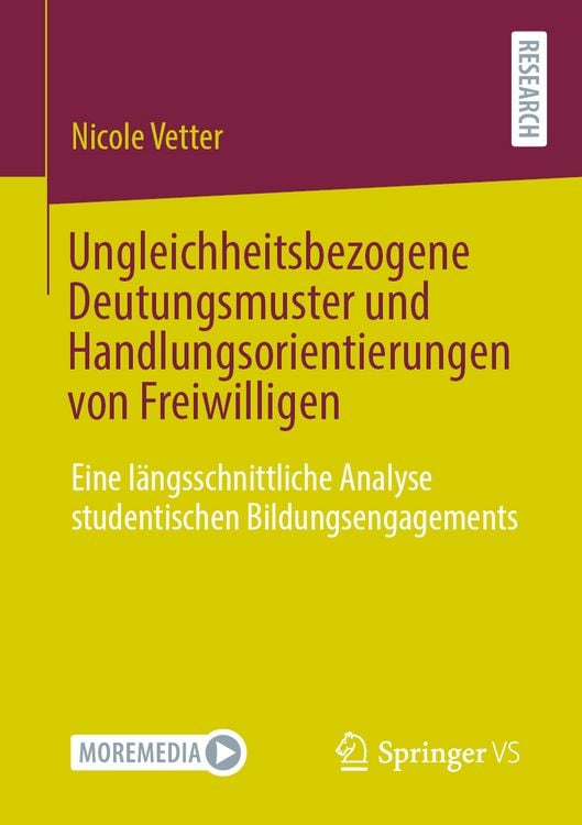 Produktbild: Ungleichheitsbezogene Deutungsmuster und Handlungsorientierungen von Freiwilligen