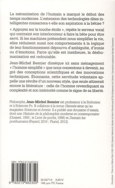 Produktbild: L'Homme simplifi&eacute;