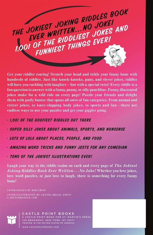 Produktbild: The Jokiest Joking Riddles Book Ever Written . . . No Joke!