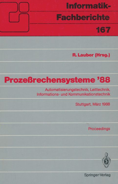 Produktbild: Proze&szlig;rechensysteme &rsquo;88