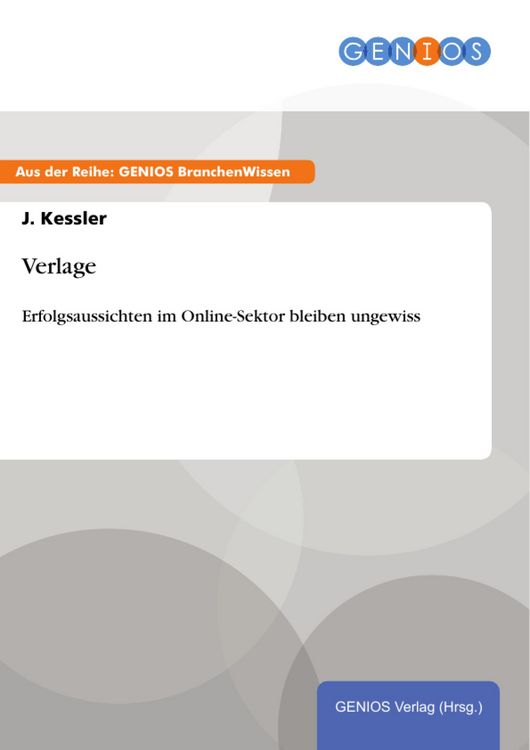Produktbild: Verlage