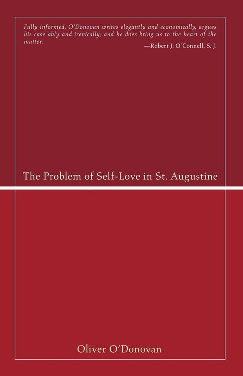 Produktbild: The Problem of Self-Love in St. Augustine