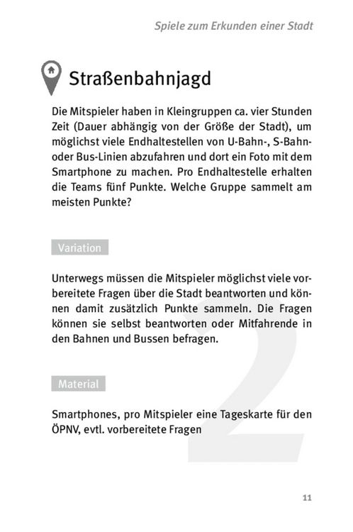 Produktbild: Die 50 besten Stadtspiele