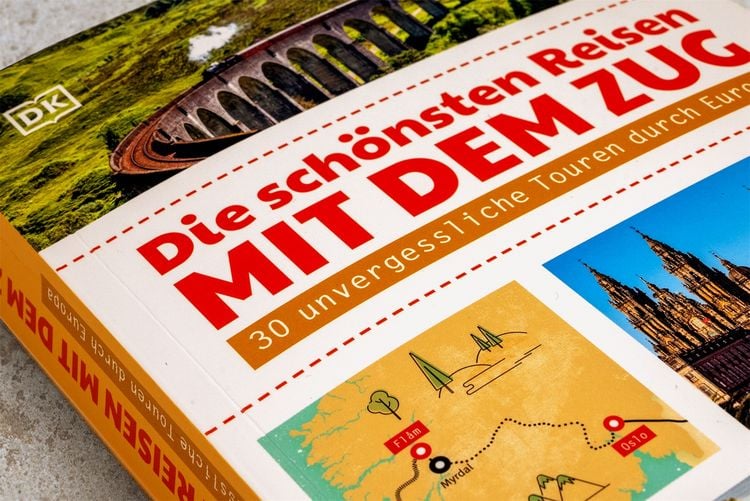 Produktbild: Die schönsten Reisen mit dem Zug