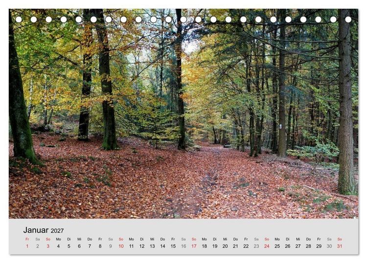 Produktbild: Saarland - unbekannte Sch&ouml;nheit (Tischkalender 2027 DIN A5 quer), CALVENDO Monatskalender
