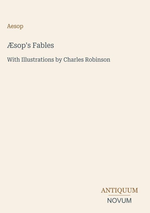 Produktbild: &AElig;sop's Fables