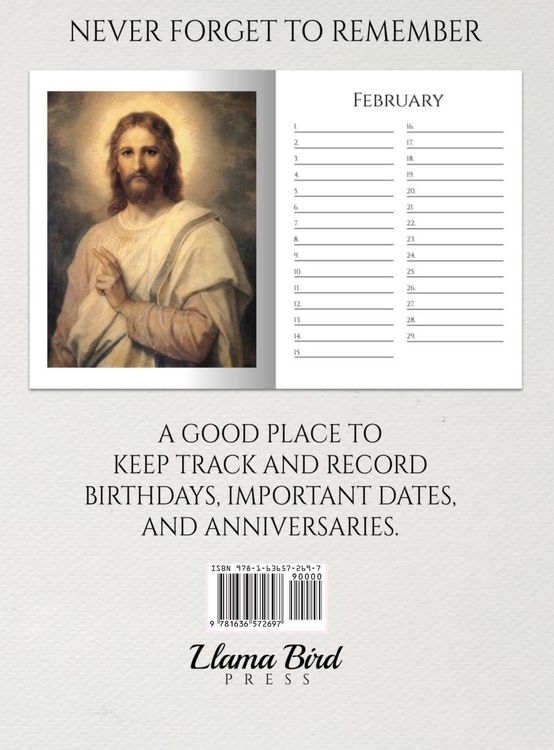Produktbild: Pictures of Jesus Birthday Calendar