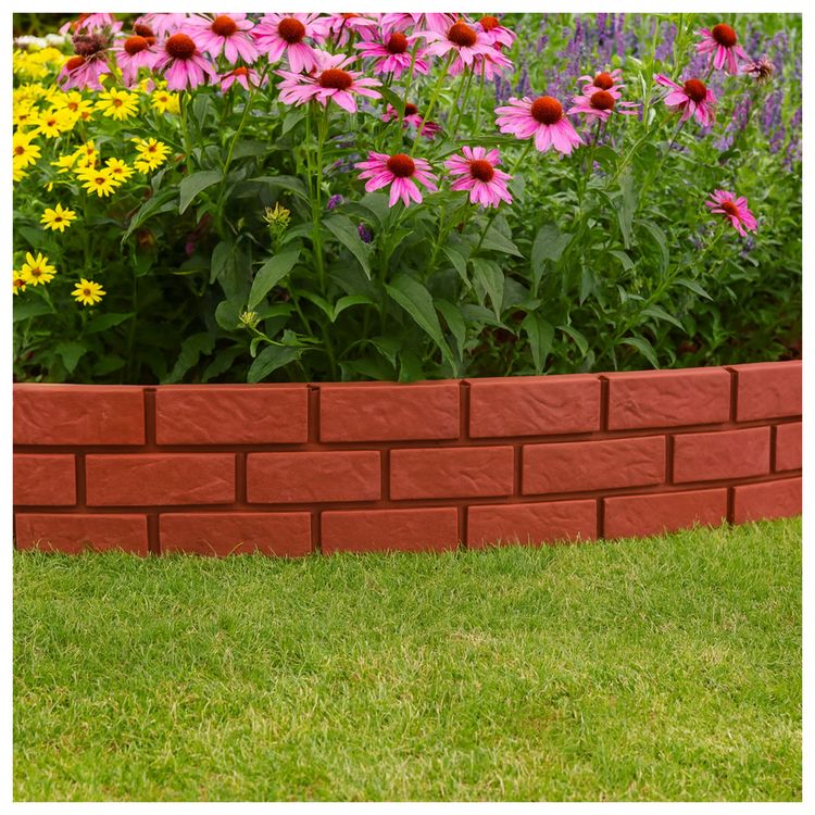 Produktbild: HTI-Living BEETEINFASSUNG 4ER SET 42X17,5 CM 8X SPITZE 12,5 C