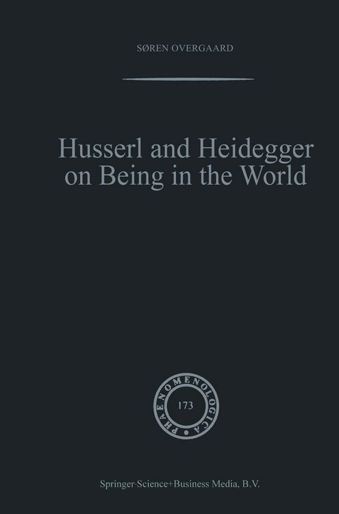 Produktbild: Husserl and Heidegger on Being in the World