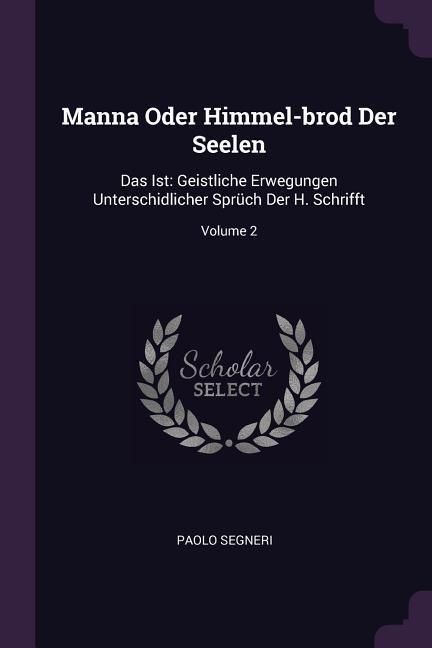 Produktbild: Manna Oder Himmel-brod Der Seelen