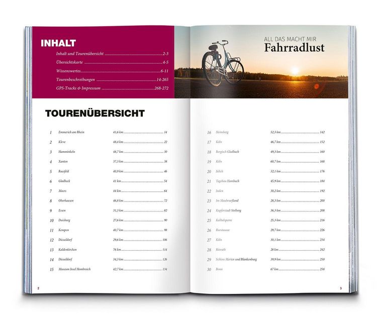 Produktbild: KOMPASS Fahrradlust Rheinland