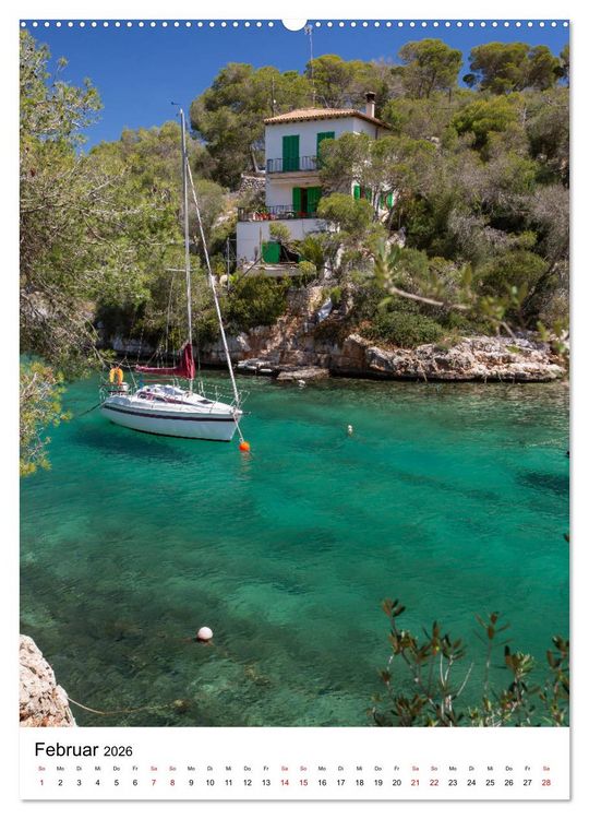 Produktbild: Mallorca - Insel des Gl&uuml;cks (hochwertiger Premium Wandkalender 2026 DIN A2 hoch), Kunstdruck in Hochglanz