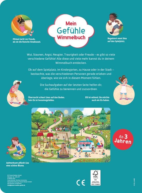 Produktbild: Mein Gef&uuml;hle-Wimmelbuch